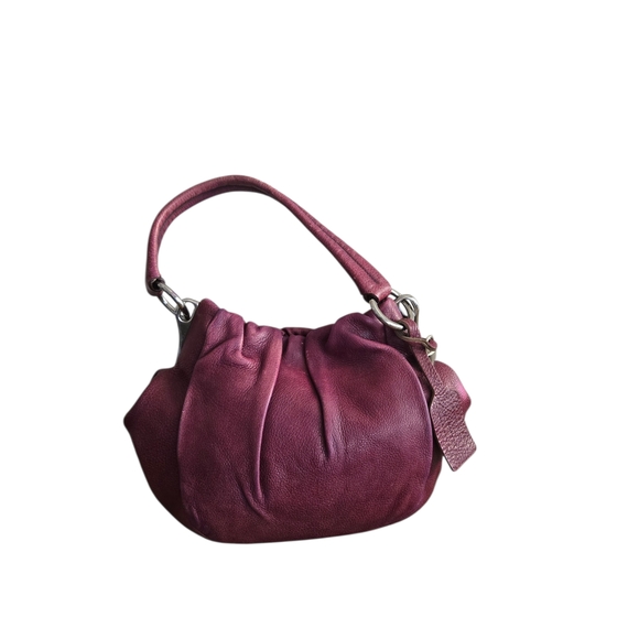 Prada Women's Burgundy Leather Bag - Picture 3 of 7